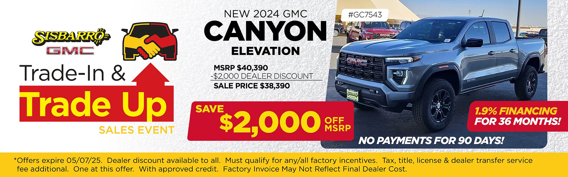 GMC Canyon Elevation