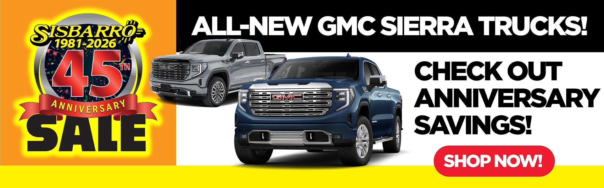 45 Anniversary Sale