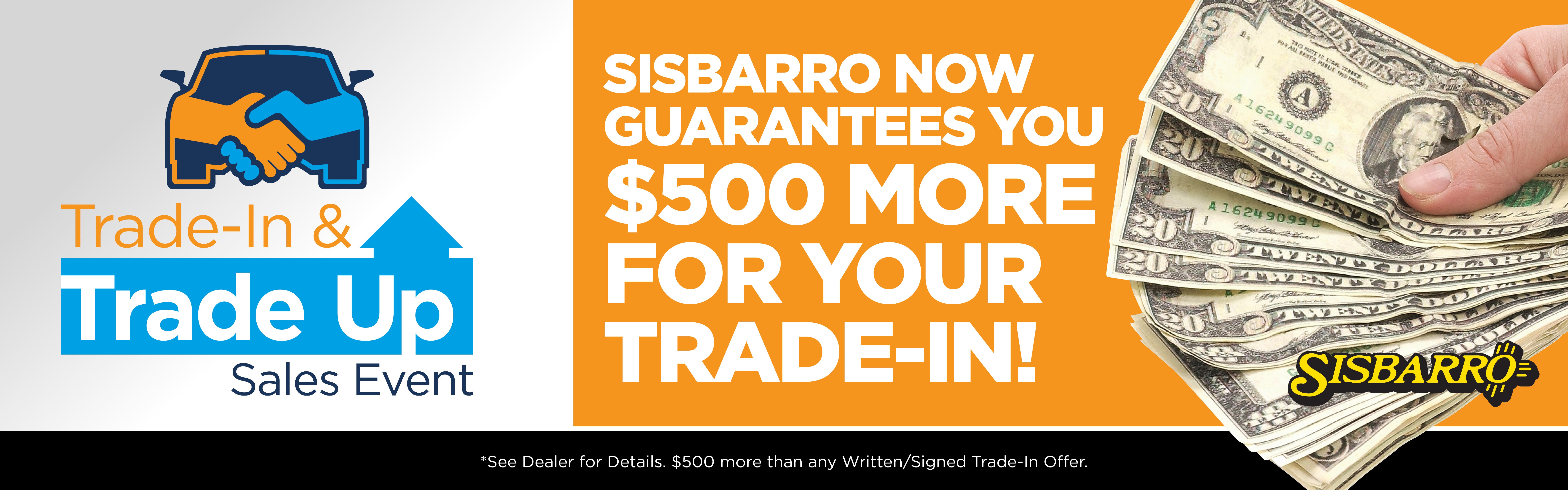 trade in and trade up